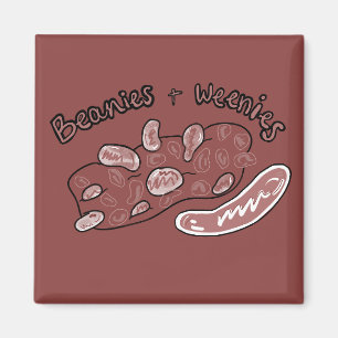 Gebakken bonen en hotdogs, nostalgie magneet