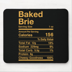 Gebakken Brie Voeding Feiten Kaas Gift Muismat