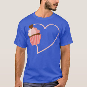 gebakken cake schattig bakkerijsnoepje bakken t-shirt