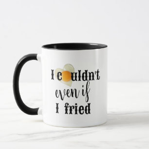 Gebakken ei ontbijt - grappig ontbijt Koffie Mok