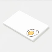 gebakken ei post-it® notes (Schuin)