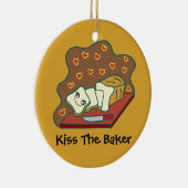 Gebakken Goederen Bakker Bakkerij Schattige Kawaii Keramisch Ornament (Rechts)