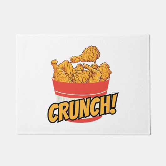 gebakken kip deurmat (Voorkant)