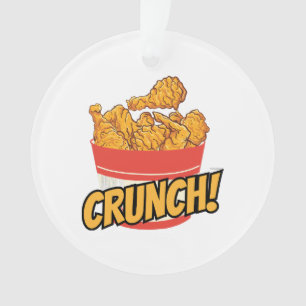 Gebakken kip ornament