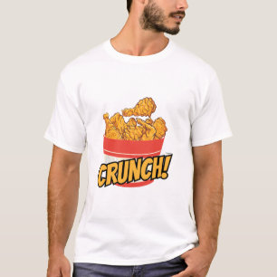 Gebakken kip t-shirt