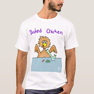 Gebakken kip T-shirt