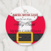 Gebakken met Liefde Sinterklaas Vrolijk Kerstfeest Bedankjes Labels (Achterkant)