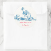 Gebakken met Liefde Stickers (Tas)