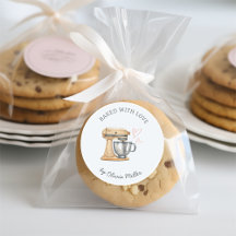 Gebakken met Love Custom Label