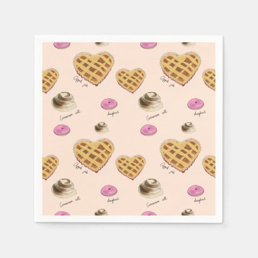 Gebakken servetten (Voorkant)