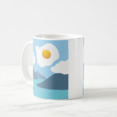 Gebakken zon koffiemok (Voorkant links)