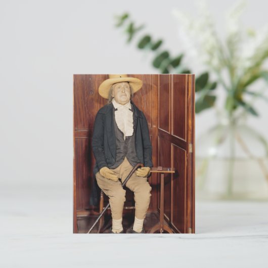 Gebalsemd lichaam van Jeremy Bentham Briefkaart (Staand voorkant)