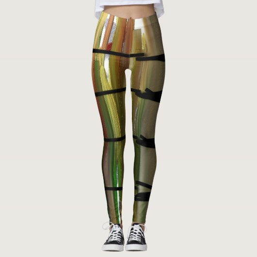 Gebarberde Leggings (Voorkant)