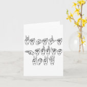 Gebarentaal Harris Kaart (Gele Bloem)