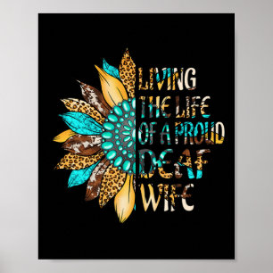 Gebarentaal Het leven van een trotse dove vrouw Poster