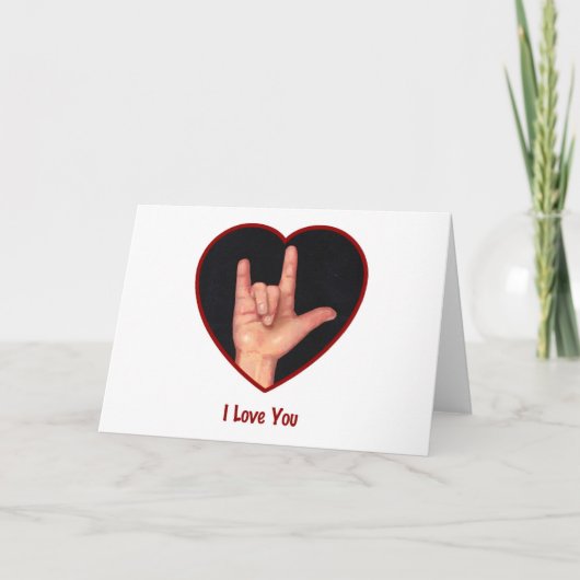 GEBARENTAAL I HOUDT VAN U HART, HAND KAART (Voorkant)