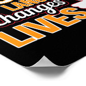 Gebarentaal verandert levens ASL Tolk doof A Poster (Hoek)