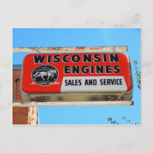  gebarentraject 66 Kingman Wisconsin Engines Briefkaart