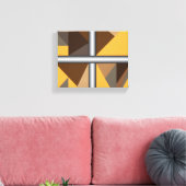 Gebarricadeerd Canvas Afdruk (Insitu (Woonkamer))