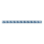  gebarsten blauw olifant lint (Voorkant)