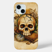 gebarsten schedel Case-Mate iPhone case (Achterkant)