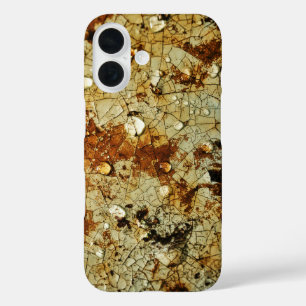 Gebarsten Verroest Metalen Oppervlak iPhone 16 Hoesje