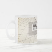 Gebaseerd op de ervaring van het leven matglas koffiemok (Links)