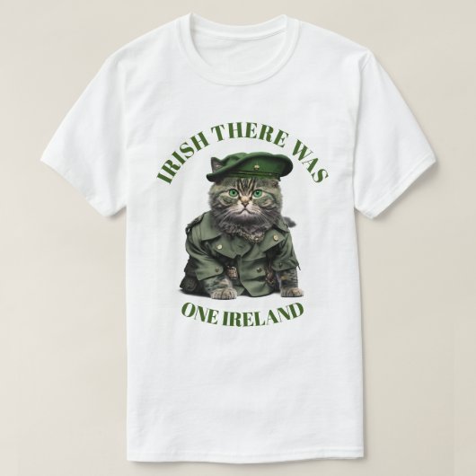 Gebaseerd op IRA Cat T-shirt (Design voorkant)