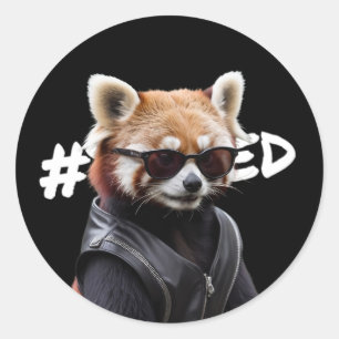 Gebaseerd op Stickers Red Panda