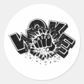 GEBASEERD RONDE STICKER (Voorkant)