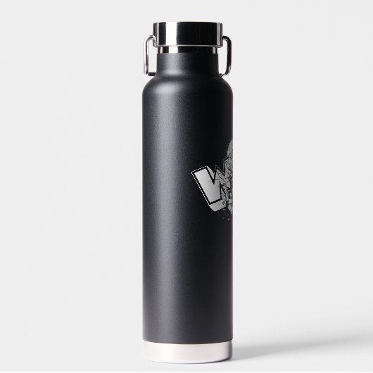 GEBASEERD WATERFLES (Voorkant)