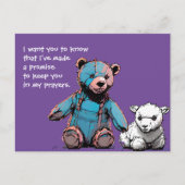 Gebed-Beer Briefkaart (Voorkant)