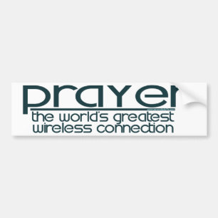 GEBED BUMPERSTICKER