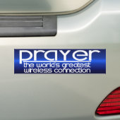 GEBED BUMPERSTICKER (Op auto)