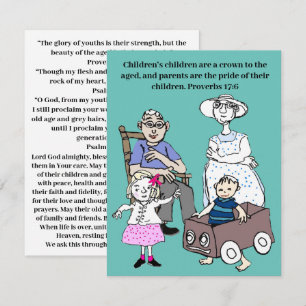 Gebed en geschriften voor grootouders