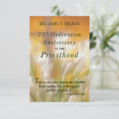 Gebed Kaart Naam 25e Ordinatie Jubileum Lily (Staand voorkant)