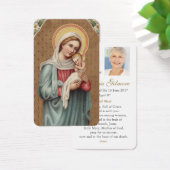 Gebed Kaarten | Heilige Maagd Visitekaartje (Bureau)