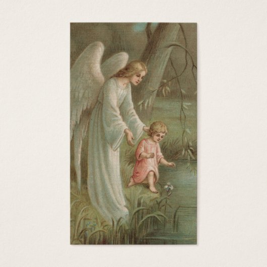 Gebed Kaarten | Hemelse Engel Visitekaartje (Voorkant)