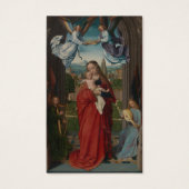 Gebed Kaarten | Maagd en Kind Visitekaartjes (Voorkant)