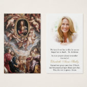 Gebed Kaarten | Madonna della Vallicella Visitekaartjes (Voorkant /achterkant)