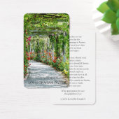 Gebed Kaarten | Pad Roos Visitekaartje (Bureau)