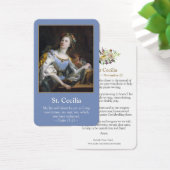 Gebed Kaarten | Sint-Cecilia 1 Visitekaartjes (Bureau)