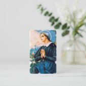 Gebed Kaarten | St Angela Merici Visitekaartje (Staand voorkant)