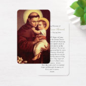 Gebed Kaarten | St Anthony 4 Visitekaartje (Bureau)