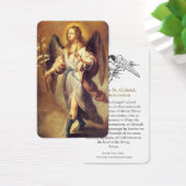 Gebed Kaarten | St. Gabriel 1 Visitekaartje (Bureau)