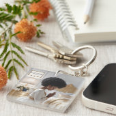 Gebed moeder acryl sleutelhanger (Voorkant Rechts)