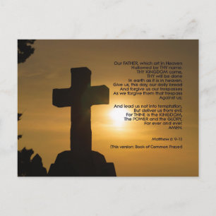 Gebed - Onze Vader (Pater Noster) Briefkaart