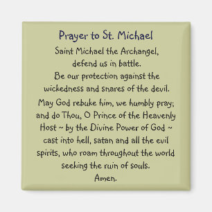 Gebed ~ St. Michael Magneet