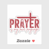 Gebed Sticker (Vel)