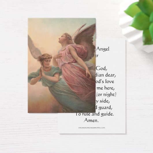 Gebed tot Uw beschermengel Heilige Kaart (Bureau)